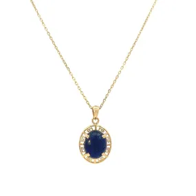 Alda Necklace in Lapis Lazuli