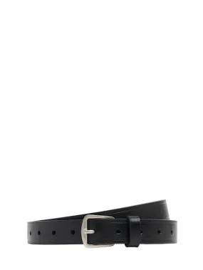 Ann Demeulemeester   2.5cm Willow leather belt 