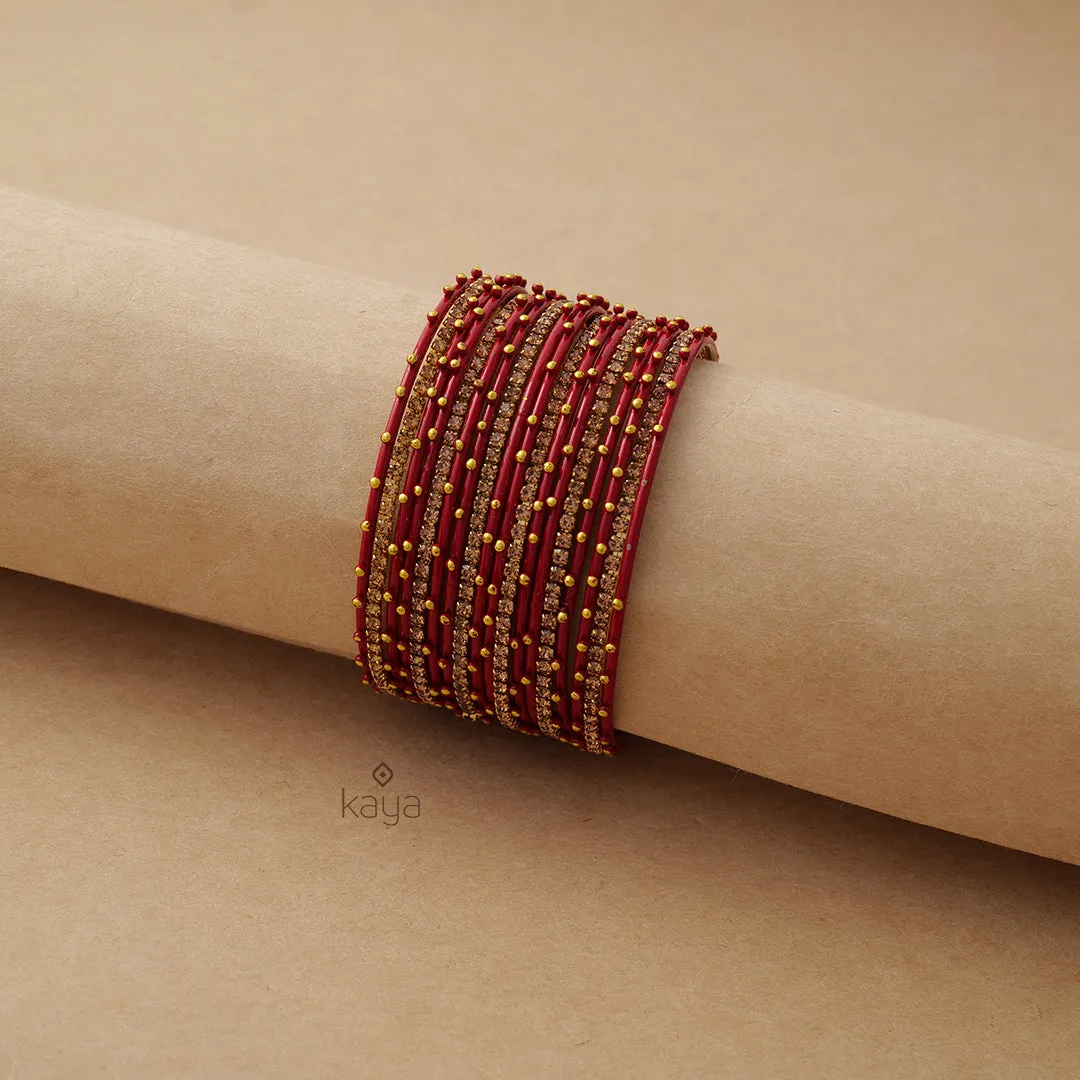 CB100985 -  Metal Bangle Set (color option)