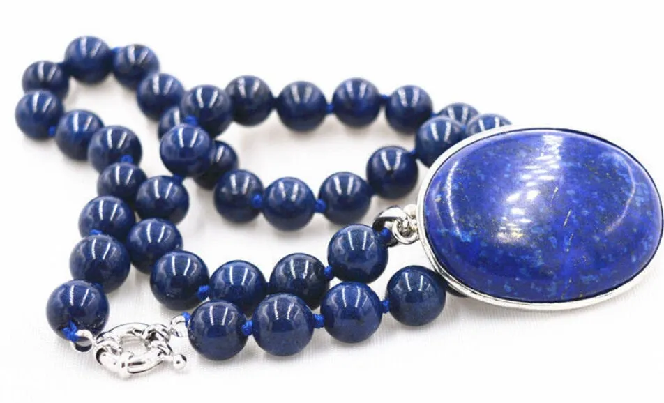 Lapis Lazuli pendant, Lapis Lazuli Necklace, January Birthstone Necklace, Lapis Lazuli Blue Crystal, Blue Stone Necklace, Boho Jewelry