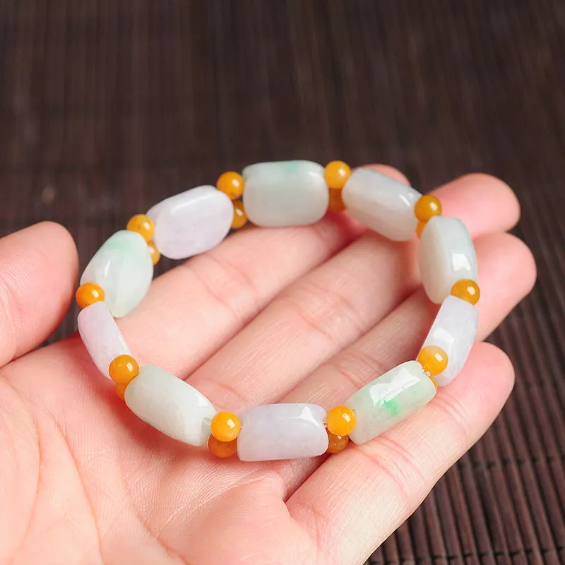 Natural Jade Bracelet Jadeite Bracelet BT115