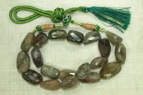 Necklace of Gorgeous Faceted Sapphire Gemstones
