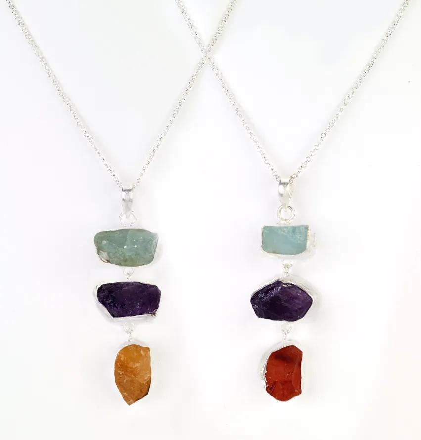 On The Rough Pendant Neckalce