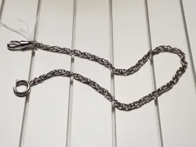 Pocket Watch Chain - Silver Plated
