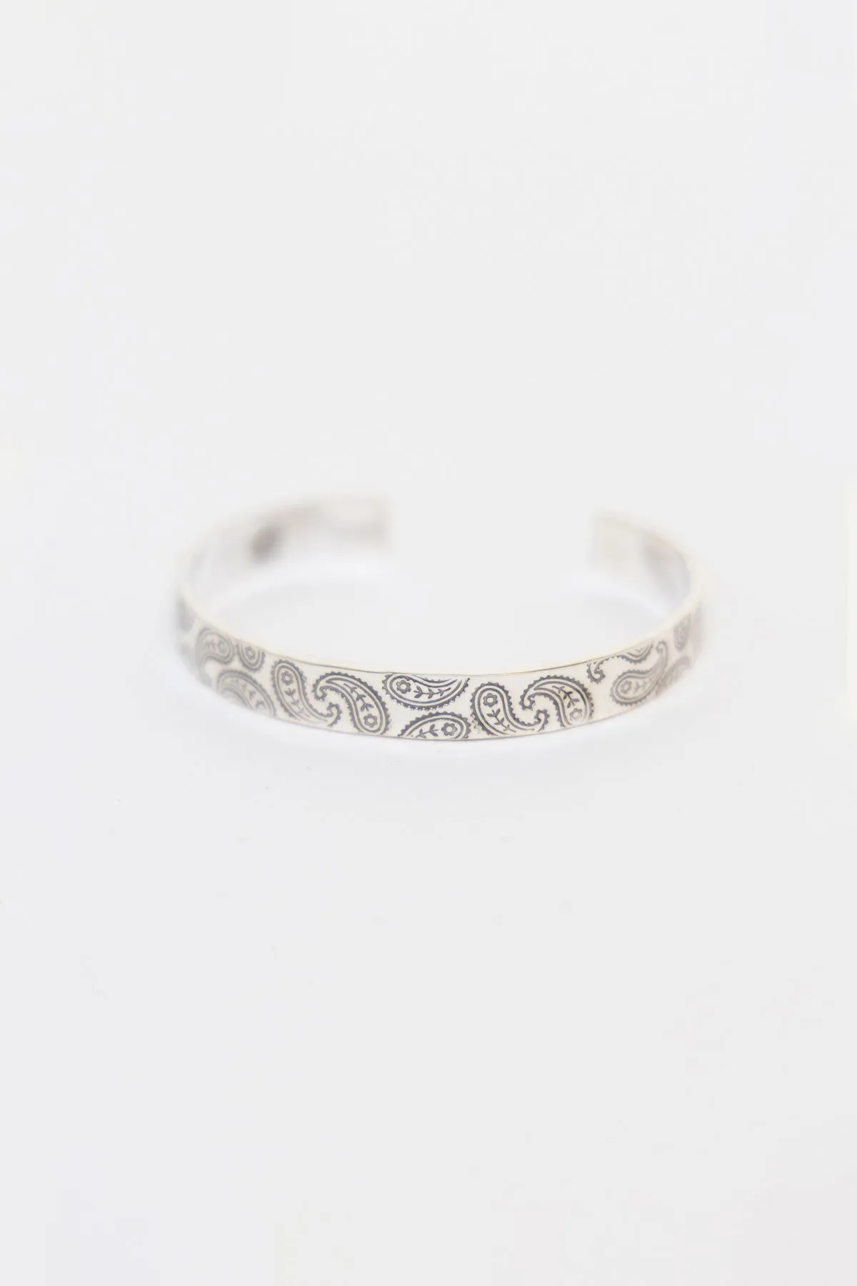 Stamp Bangle - Paisley