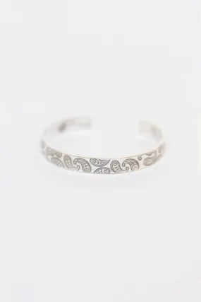 Stamp Bangle - Paisley