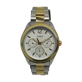 Timex - Original - Cosmo graph - Golden/Silver/Stainless Steel - 35mm - Women's Watch