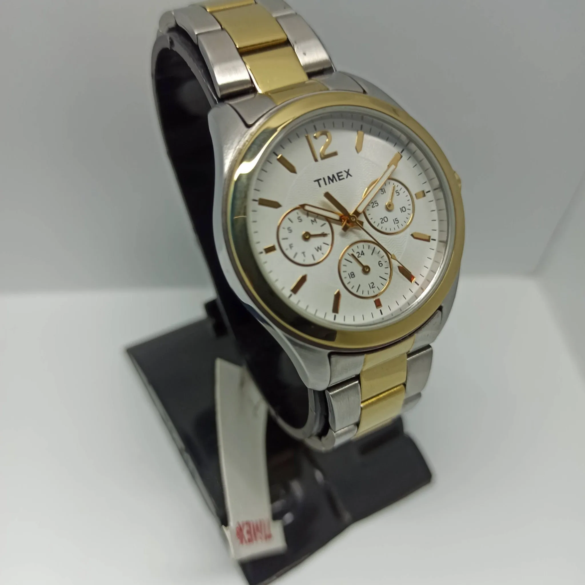 Timex - Original - Cosmo graph - Golden/Silver/Stainless Steel - 35mm - Women's Watch