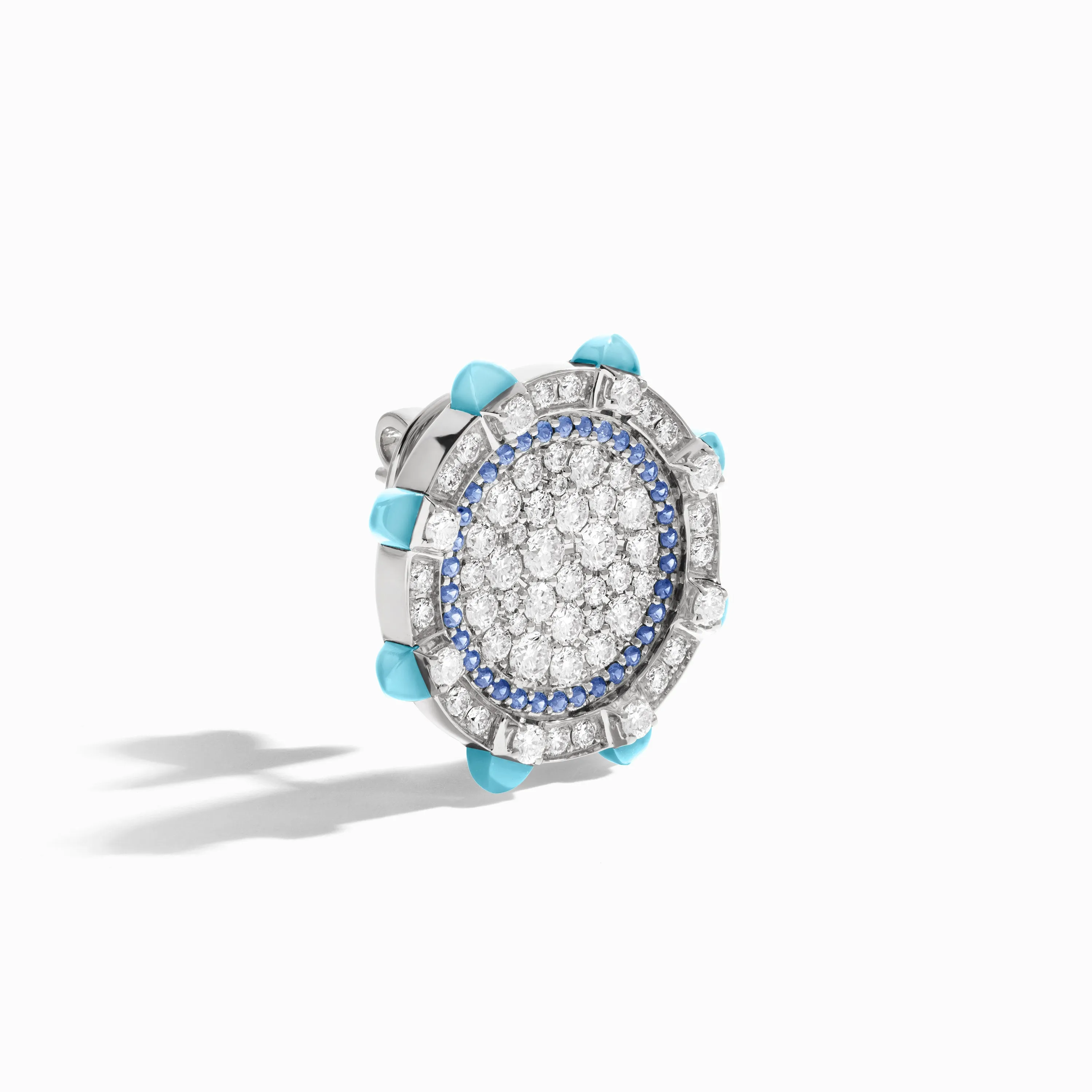Tip-Top Diamond Statement Stud Earrings
